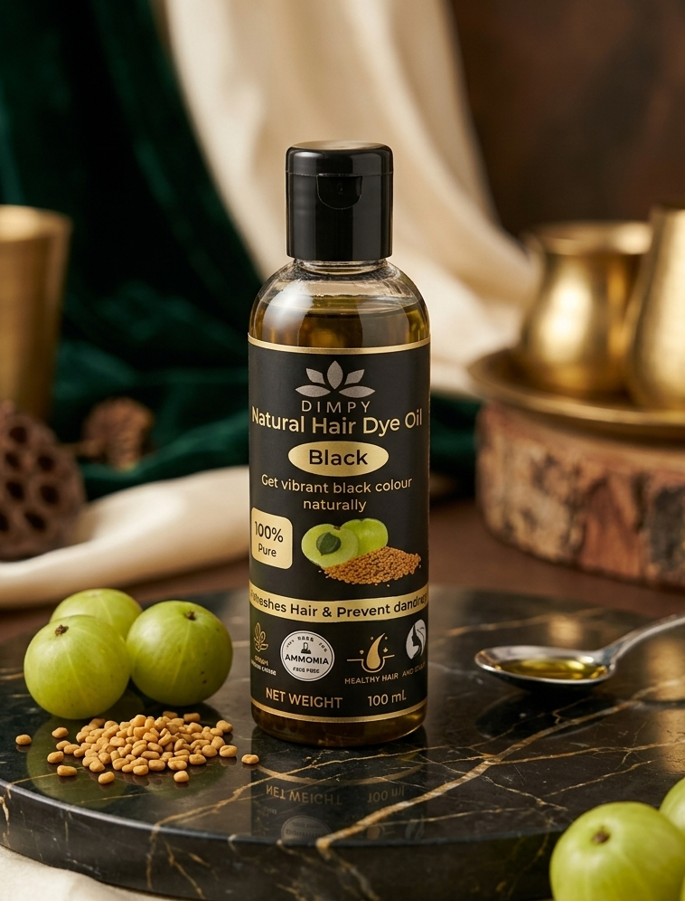 Hair dye oil (Black)