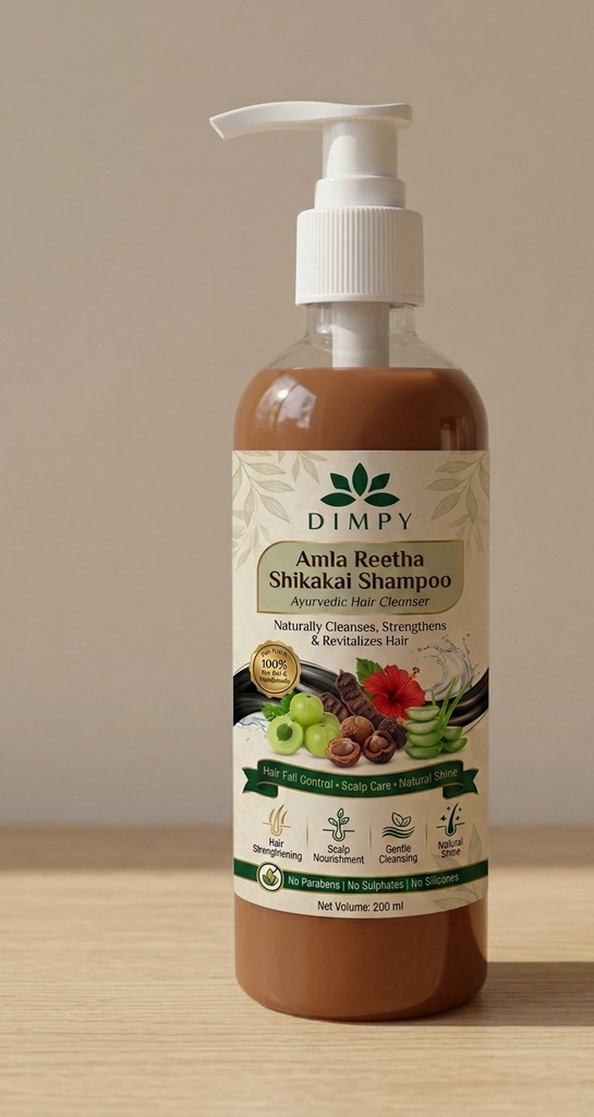 Amla-Areetha-Shikakai Shampoo