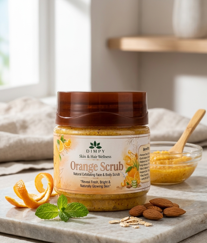 Orange Scrub
